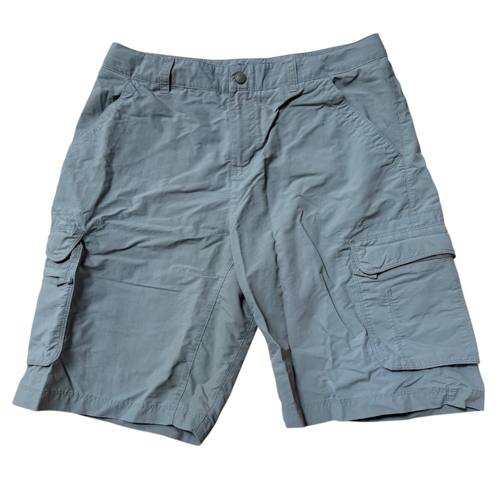 REI Gray Cargo Shorts Size 8